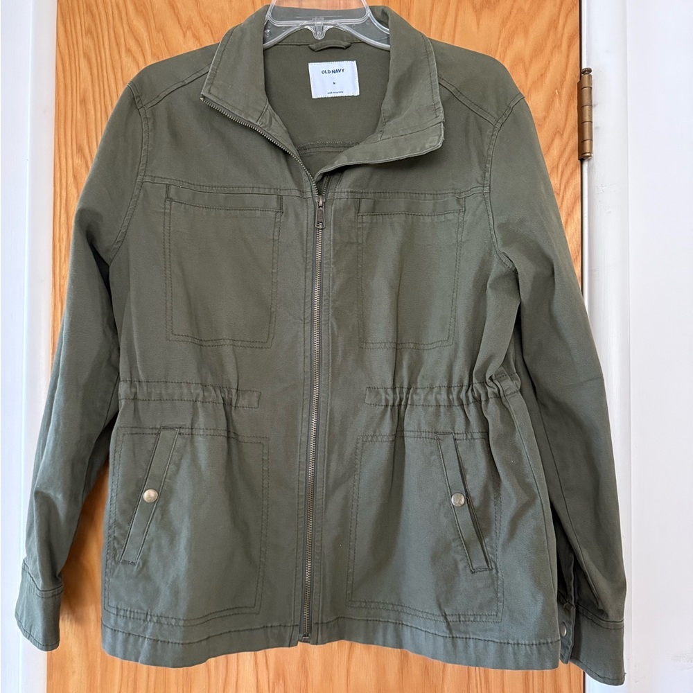 Old Navy Khaki Green Utility Jacket